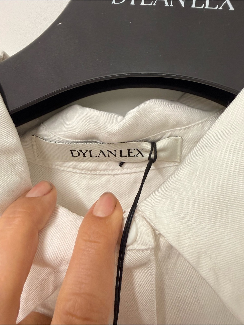 Dylan Lex Women's Long Sleeve Dress in White